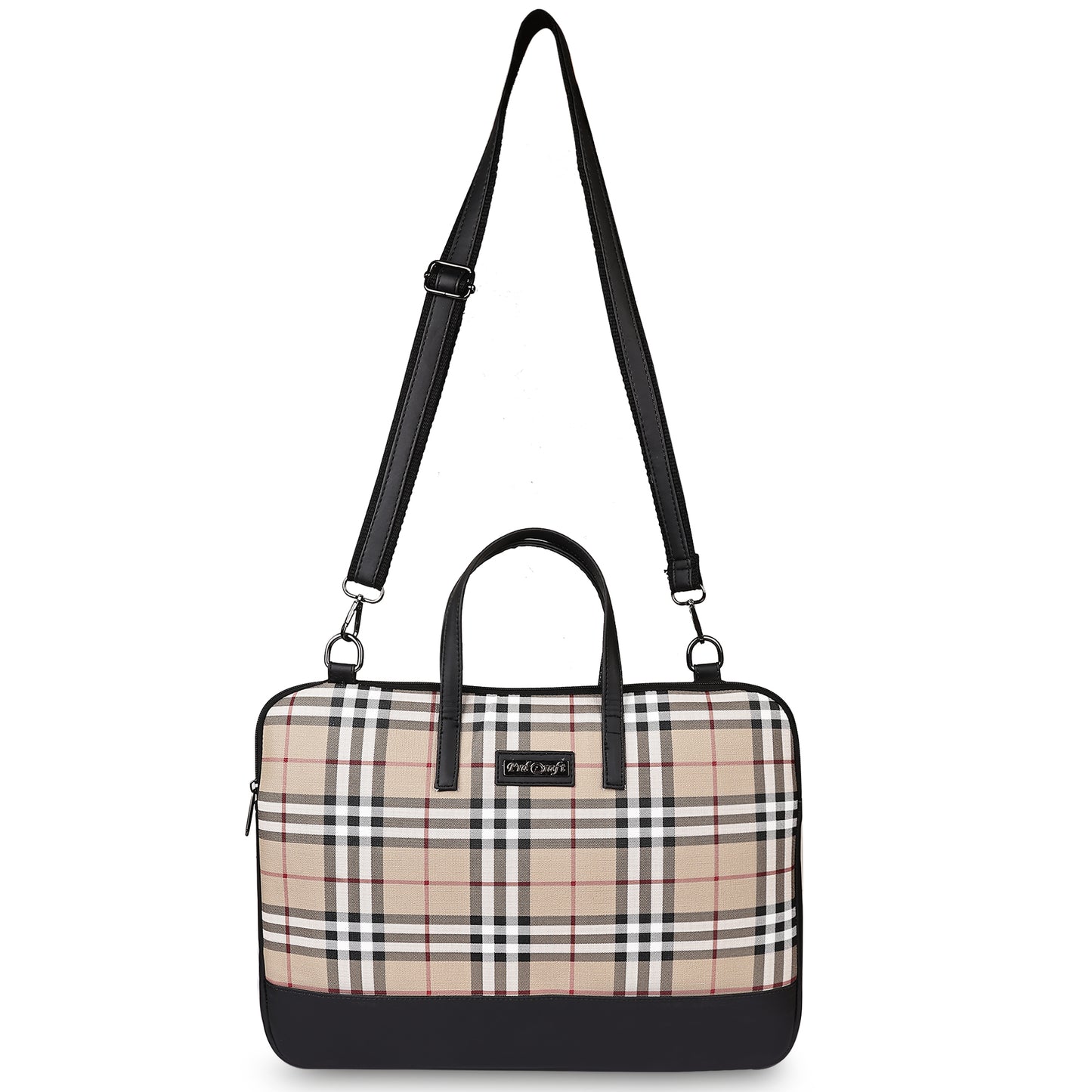 Checkered Laptop Sleeve Bag