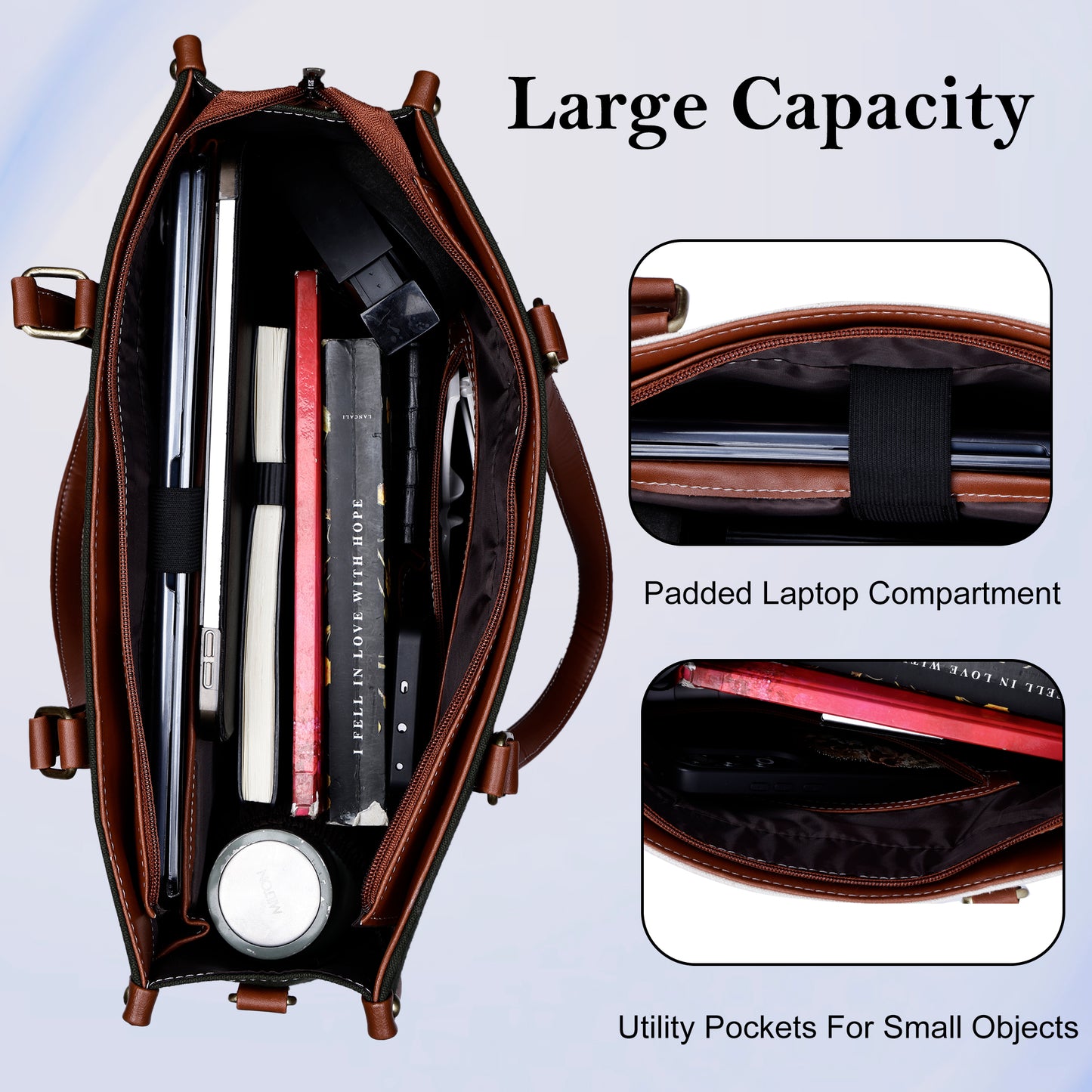 PRD Craft - Laptop Tote Canvas Bag