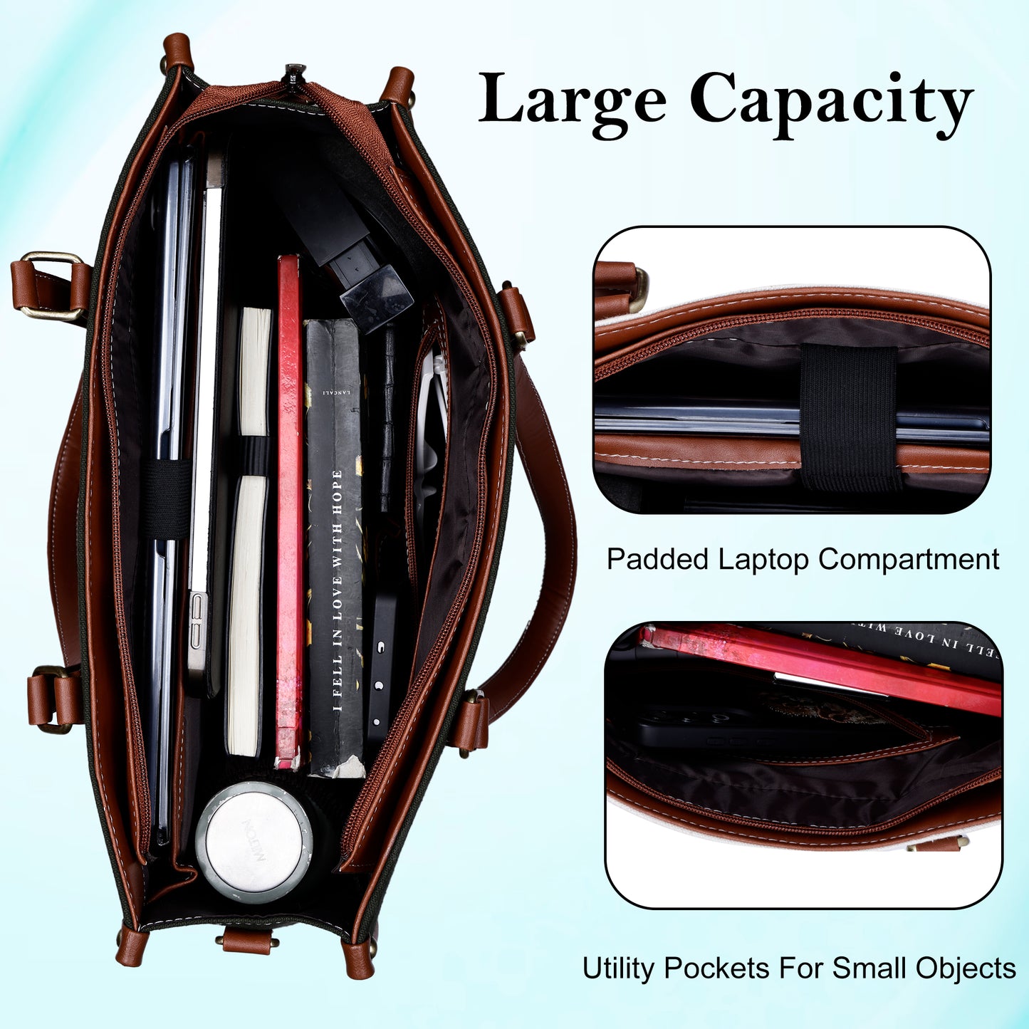 PRD Craft - Laptop Tote Canvas Bag
