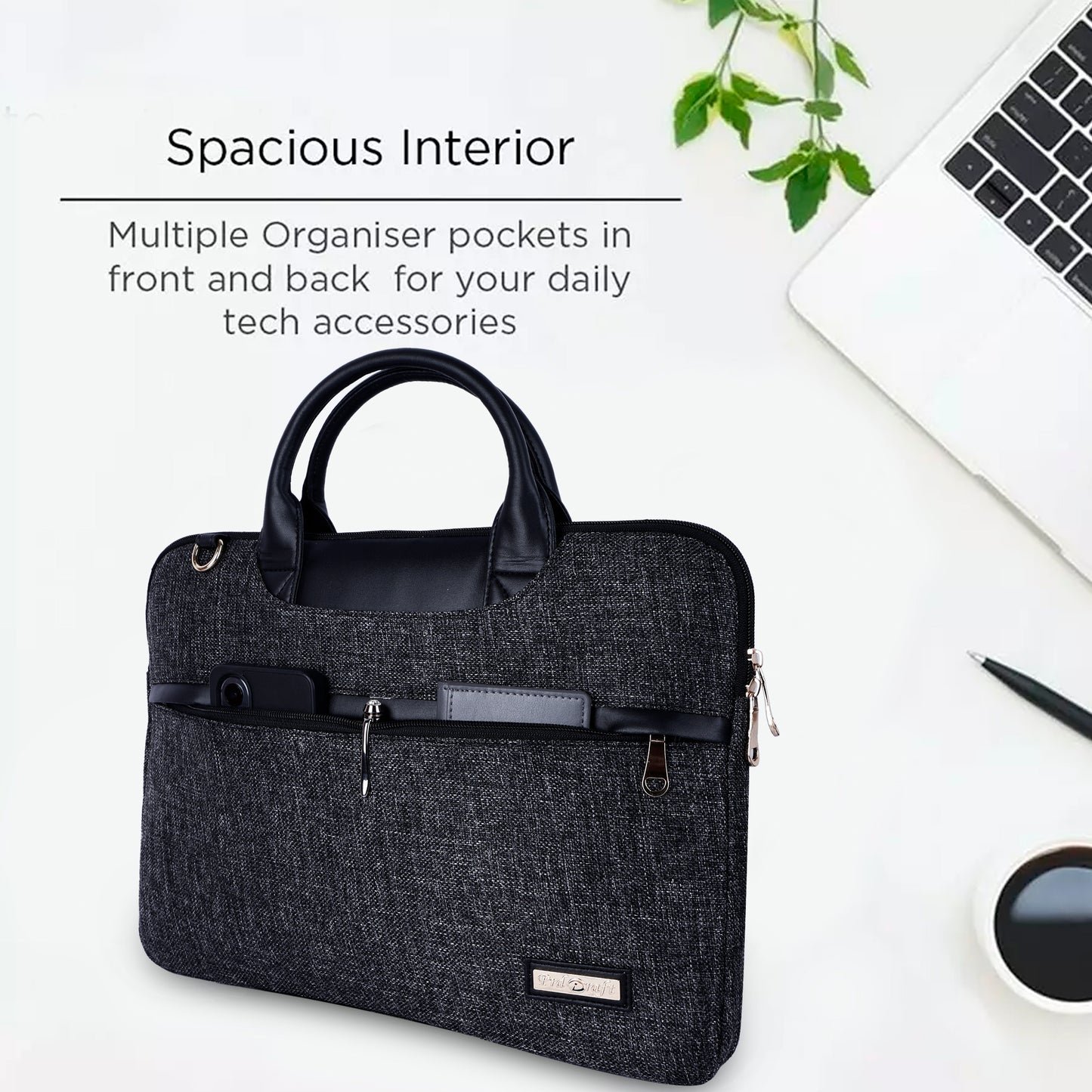 PRD Craft - Office Laptop Messenger Bag