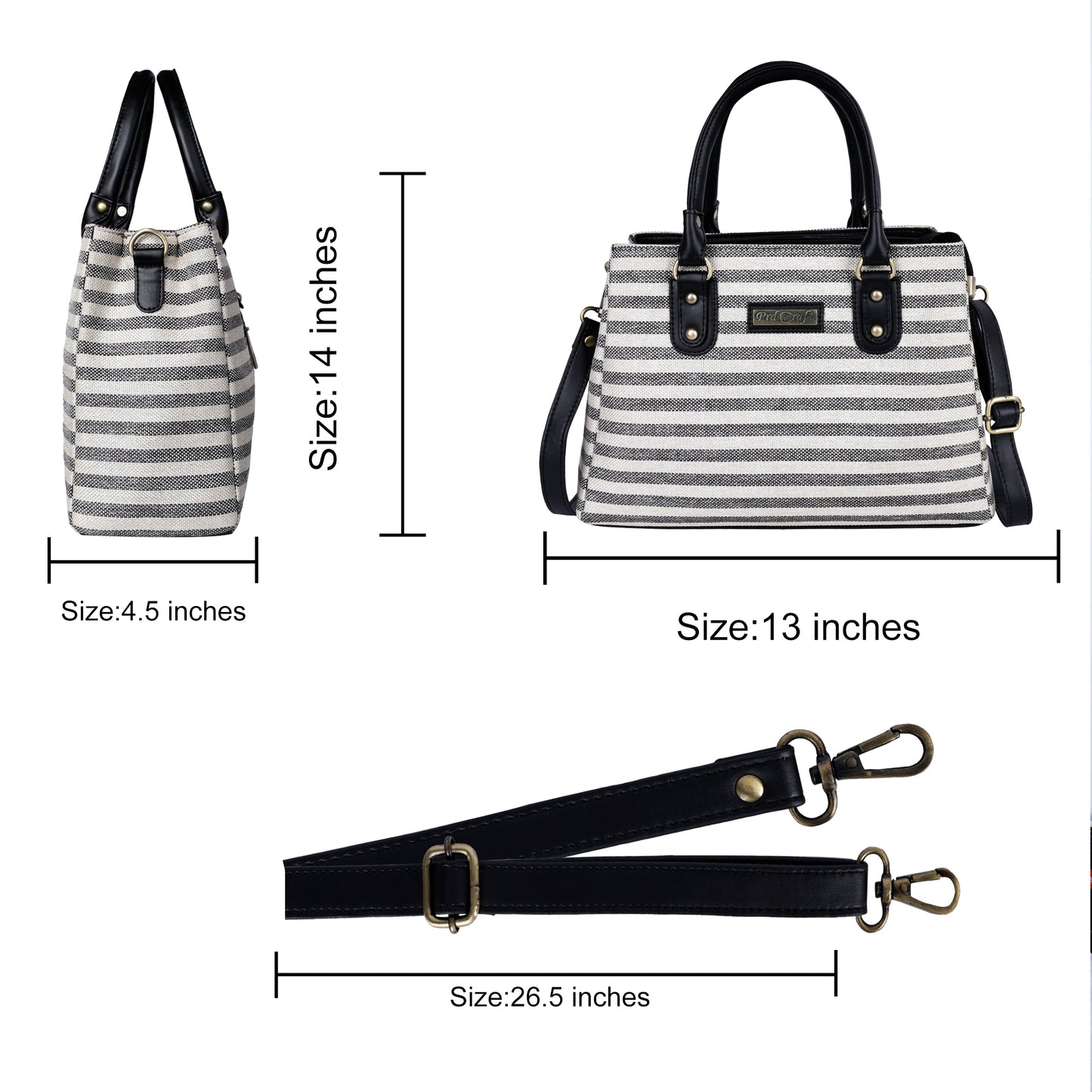 PRD Craft - Jute Printed Women's Hand Bags
