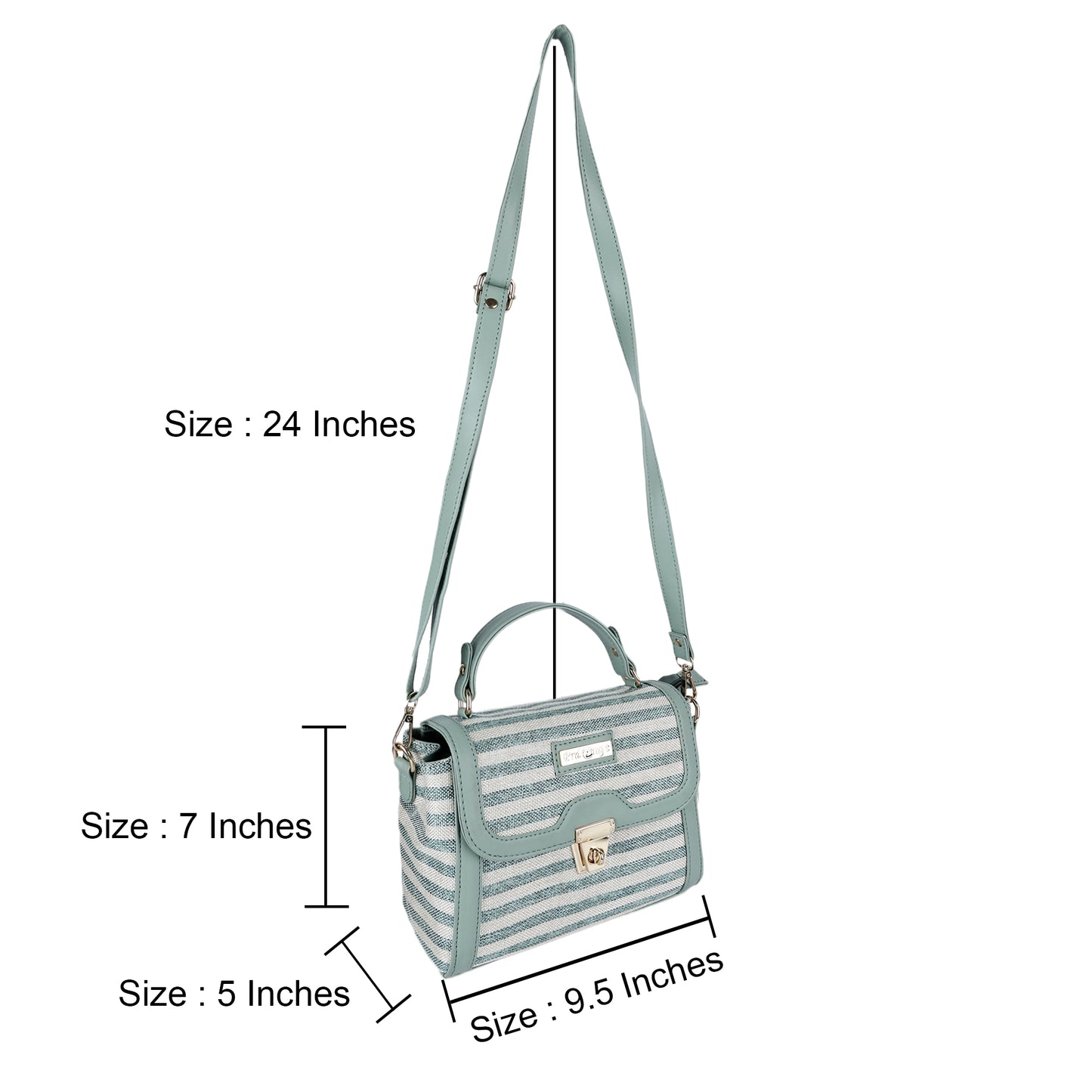 PRD Craft Jute Satchel Bag for Women