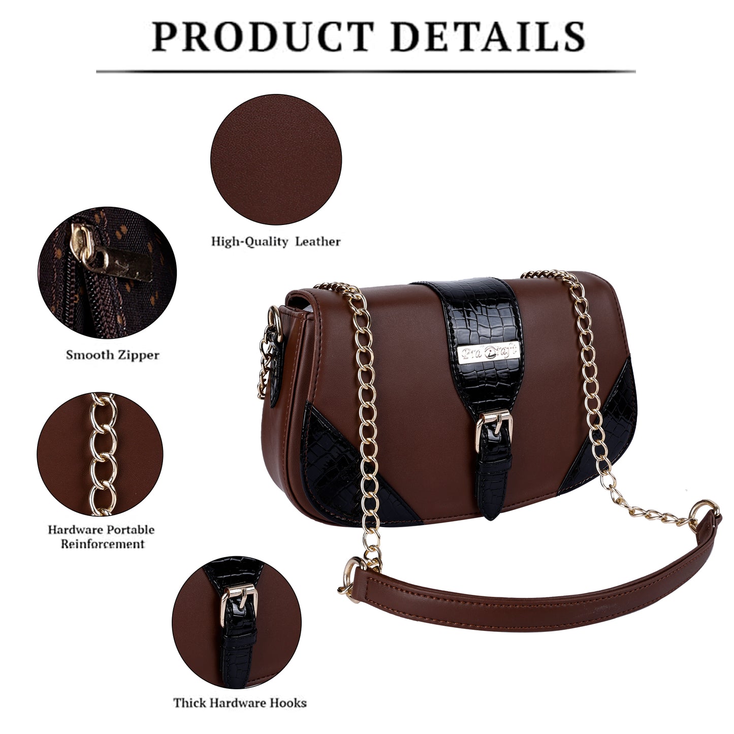 PRD Craft - Crossbody Sling Bag for Ladies