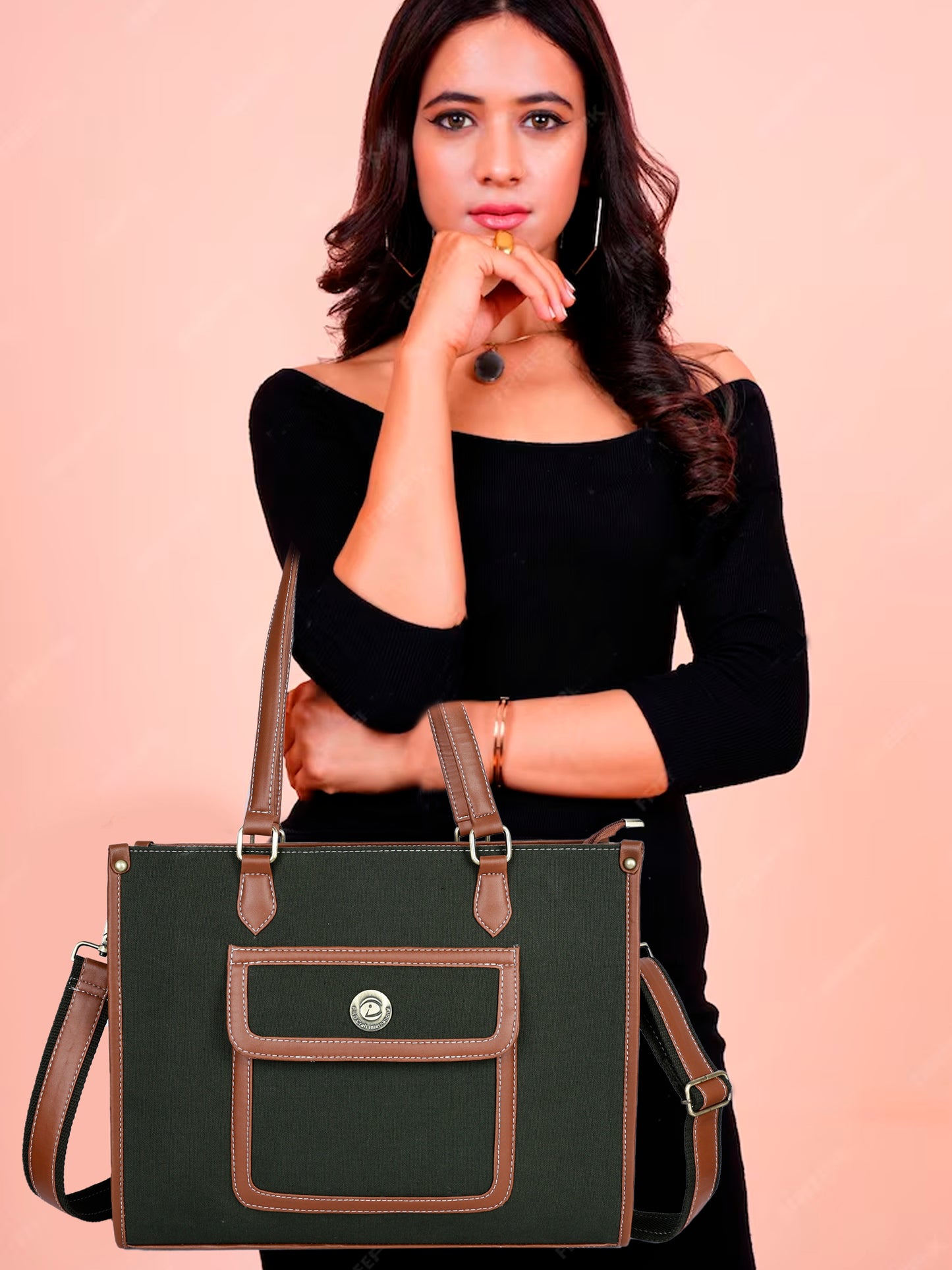 PRD Craft - Laptop Tote Canvas Bag