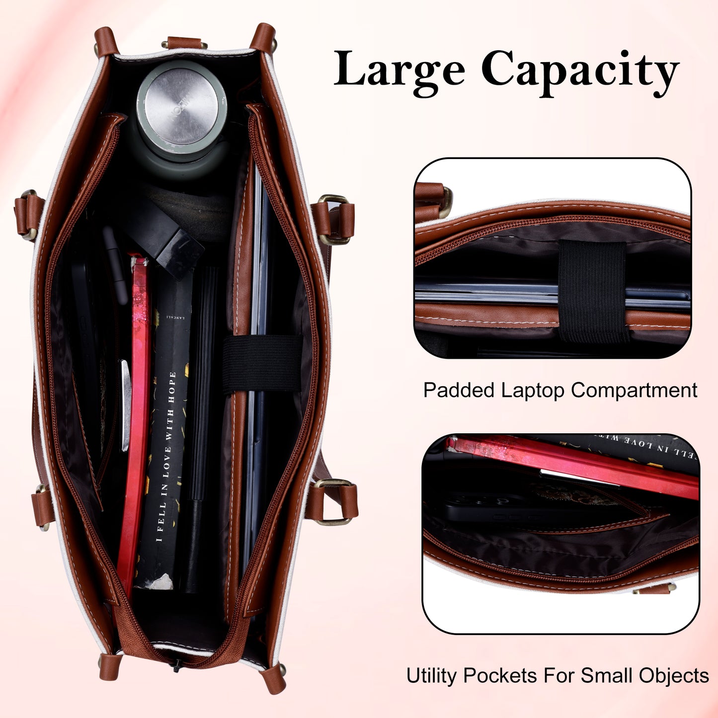 PRD Craft - Laptop Tote Canvas Bag