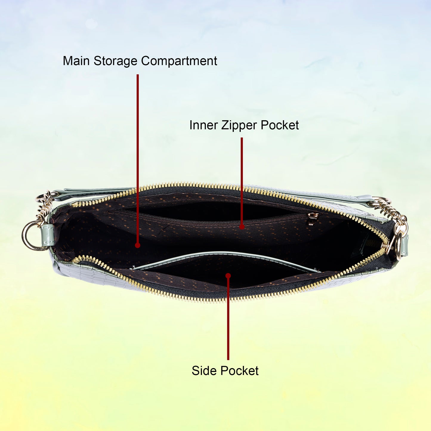 PRD Craft Clutch Purse for Women