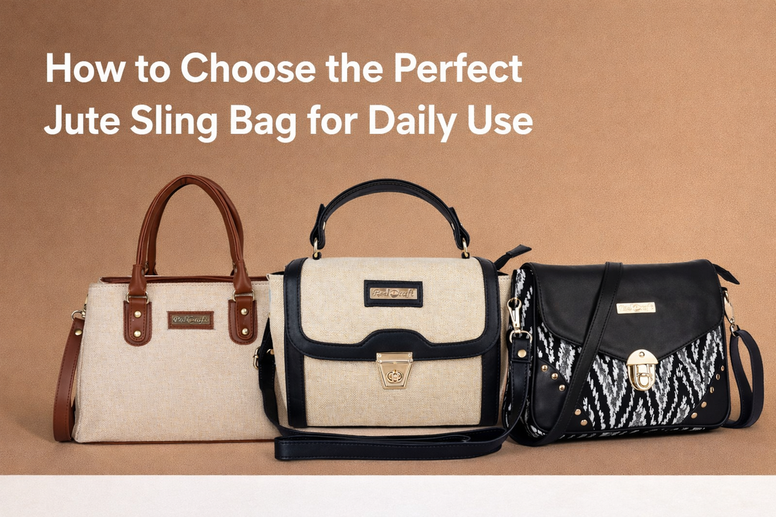 Jute Sling Bag for Daily Use