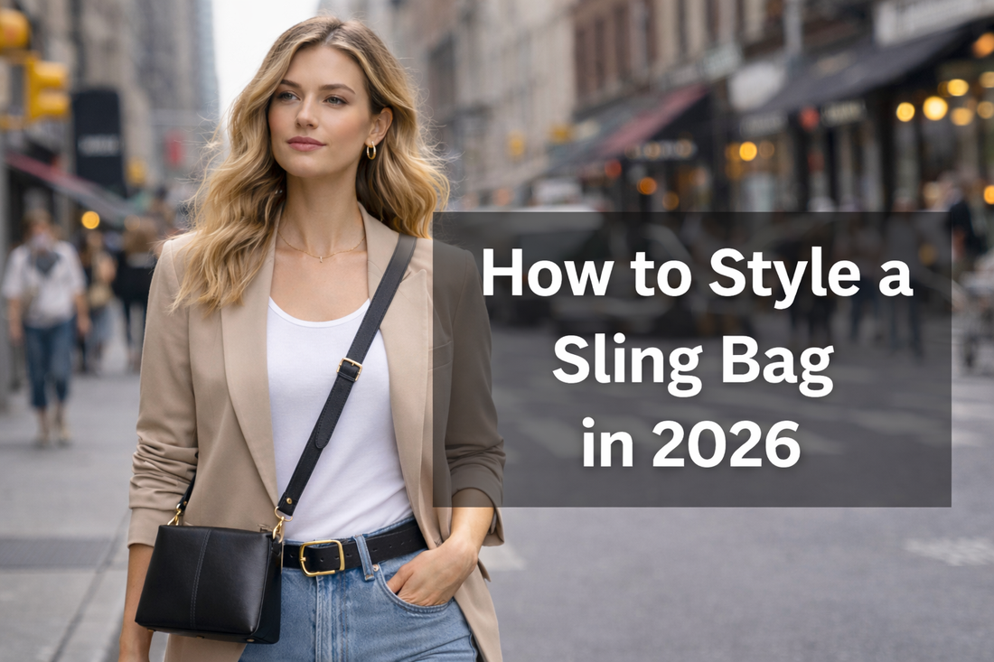 Stylish crossbody sling bag for women fashion street style 2026