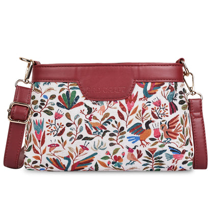 Boho Floral Printed Sling Bags for Women