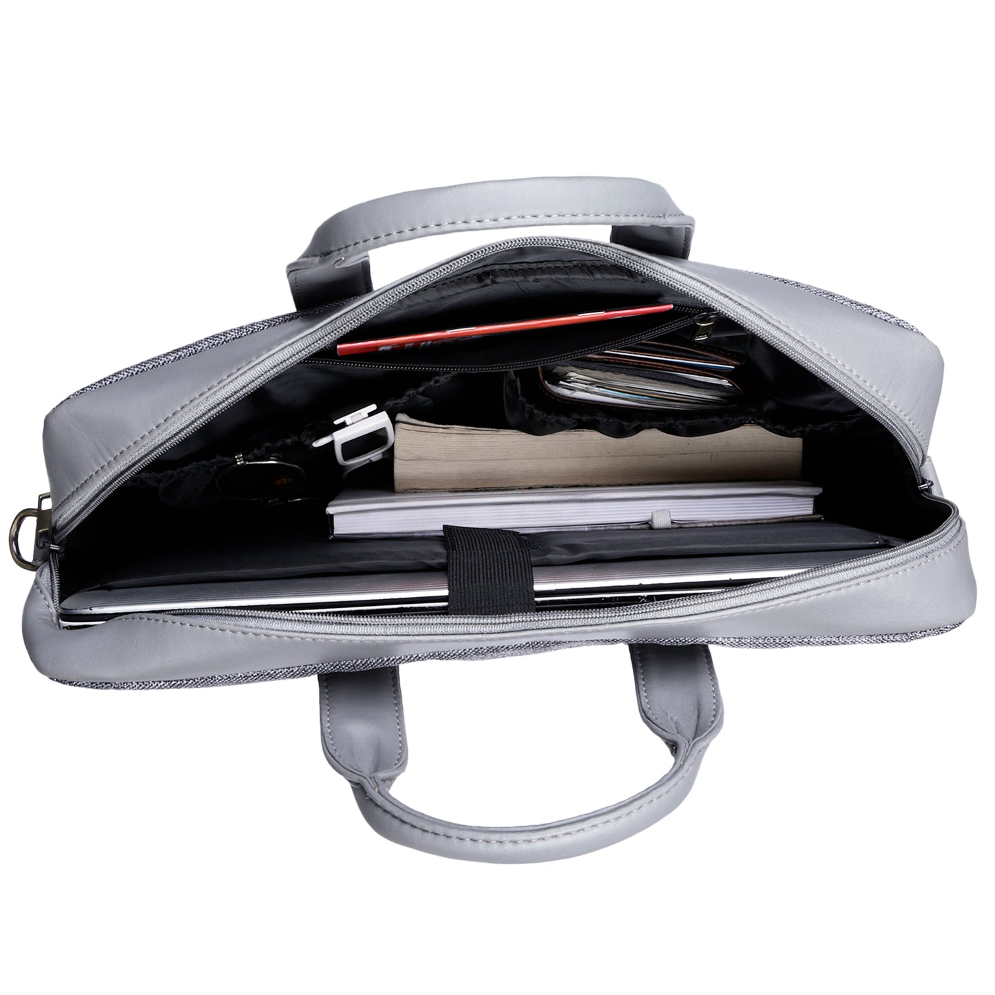 Jute Leather Briefcase for Men And Women