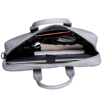 Jute Leather Briefcase for Men And Women