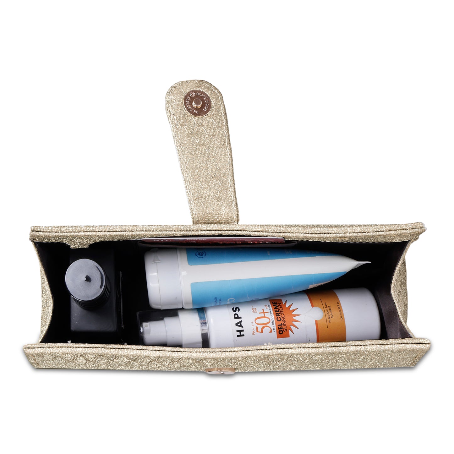 Women Gold Clutch Bag