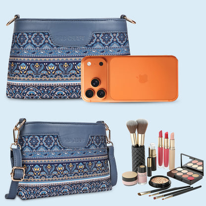 Boho Floral Printed Sling Bags for Women