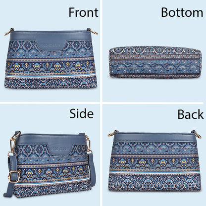 Boho Floral Printed Sling Bags for Women