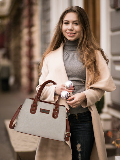 PRD Craft - Jute Printed Women's Hand Bags