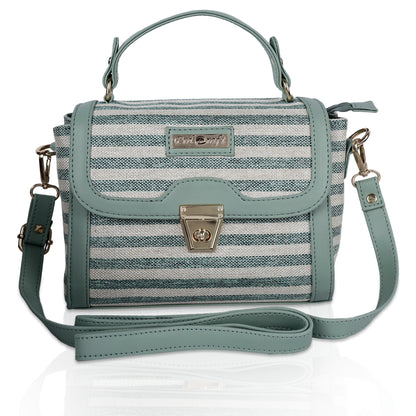 PRD Craft Jute Satchel Bag for Women