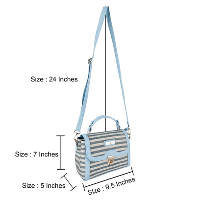 PRD Craft Jute Satchel Bag for Women