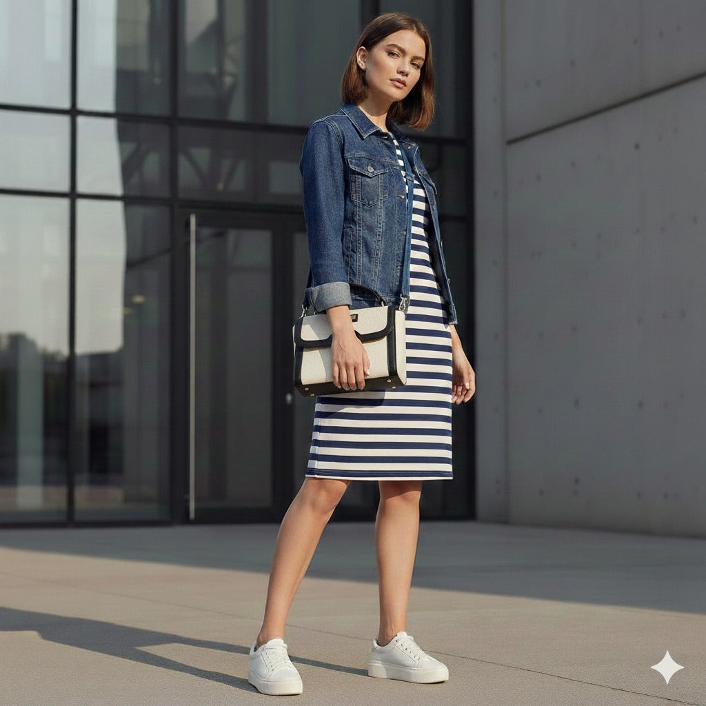 satchel bag​ sling beige black