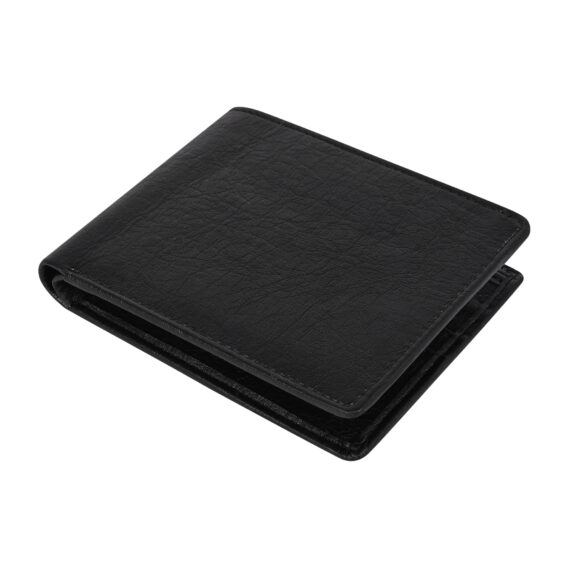 Black PU Leather Wallet for Men's