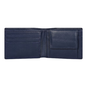 PRDCraft Men’s Wallet Blue |3 Credit Card Holder | 2 Compartments |and 1 Coin Pocket