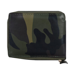 Leather Army Design Wallet for Men