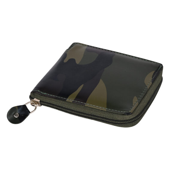Round Zipper Wallet (Army)